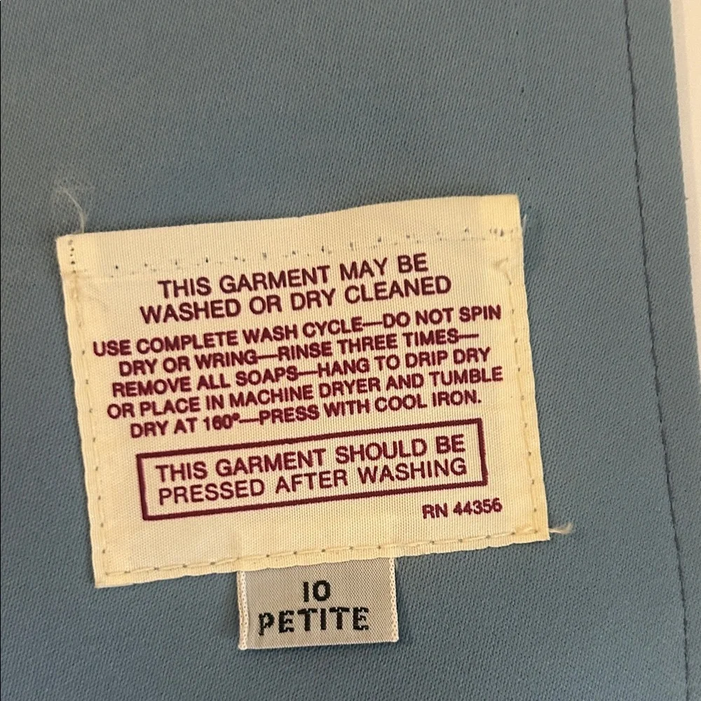 Chic Light Blue Women's Trench Coat - Picture 6 of 9